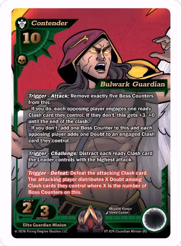 Bulwark Guardian (B) (VT-025) — card price