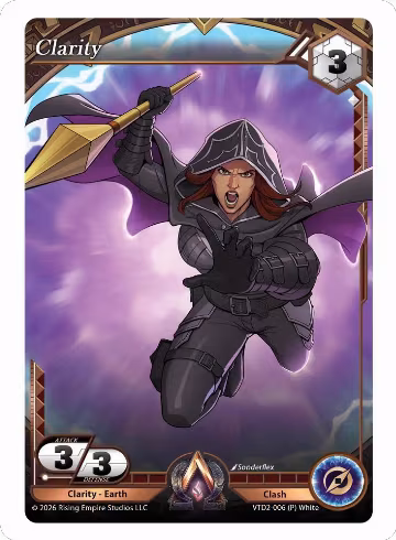 Clarity (VTD2-006 (P) White), The Vault Trials — Alpha Clash card price