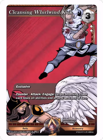 Cleansing Whirlwind Kick (VTD2-015 (P) White) — card price