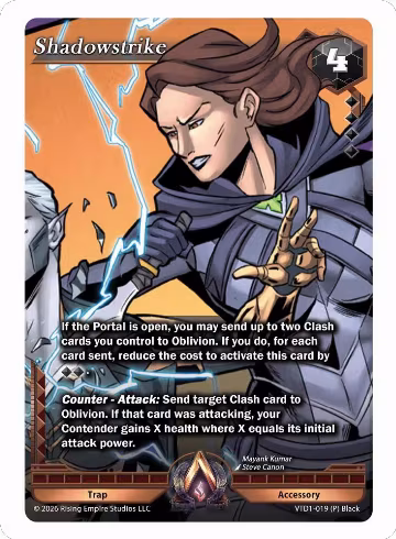 Shadowstrike (VTD1-019 (P) Black), The Vault Trials — Alpha Clash card price