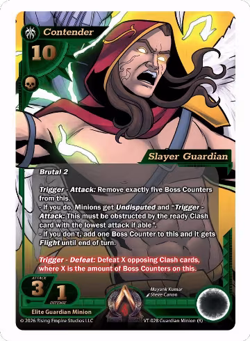 Slayer Guardian (B) (VT-028), The Vault Trials — Alpha Clash card price