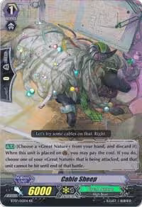 Cable Sheep (BT07/012EN), Rampage of the Beast King — Vanguard card price