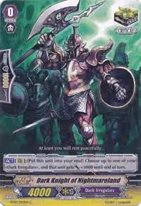 Dark Knight of Nightmareland (BT07/092EN), Rampage of the Beast King — Vanguard card price