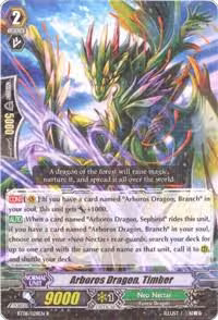 Arboros Dragon, Timber (BT08/028EN), Blue Storm Armada — Vanguard card price