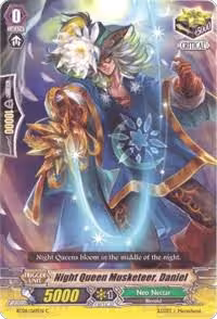 Night Queen Musketeer, Daniel (BT08/069EN), Blue Storm Armada — Vanguard card price