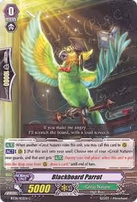 Blackboard Parrot (BT08/102EN), Blue Storm Armada — Vanguard card price