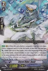 Storm Rider, Basil (SP) (BT08/S07EN), Blue Storm Armada — Vanguard card price