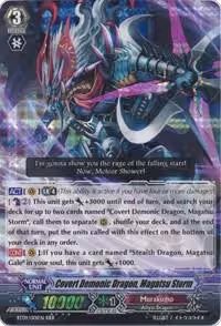 Covert Demonic Dragon, Magatsu Storm (BT09/001EN), Clash of Knights & Dragons — Vanguard card price