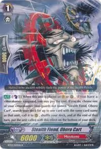 Stealth Fiend, Oboro Cart (BT09/022EN), Clash of Knights & Dragons — Vanguard card price