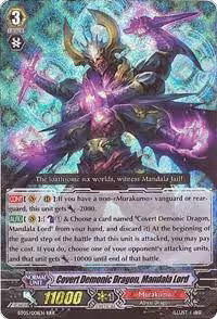 Covert Demonic Dragon, Mandala Lord (BT05/001EN), Awakening of Twin Blades — Vanguard card price