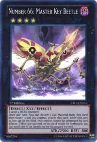 Number 66: Master Key Beetle (JOTL-EN054), Judgment of the Light — Yu-Gi-Oh! card price
