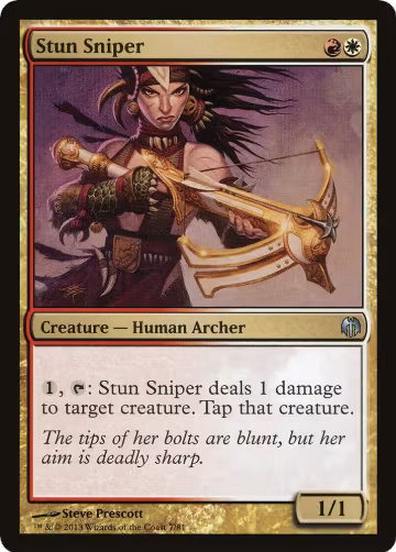 Stun Sniper (7), Duel Decks: Heroes vs. Monsters — Magic card price