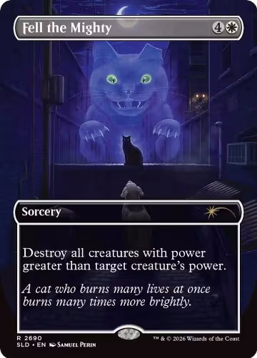Fell the Mighty (2690) (2690), Secret Lair Drop Series — Magic card price