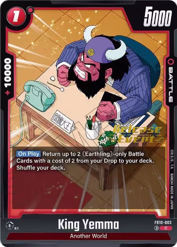 King Yemma (FB10-003), Cross Force Release Event Cards — DB Fusion card price