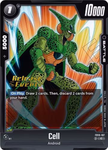 Cell - FB10-107 (FB10-107), Cross Force Release Event Cards — DB Fusion card price