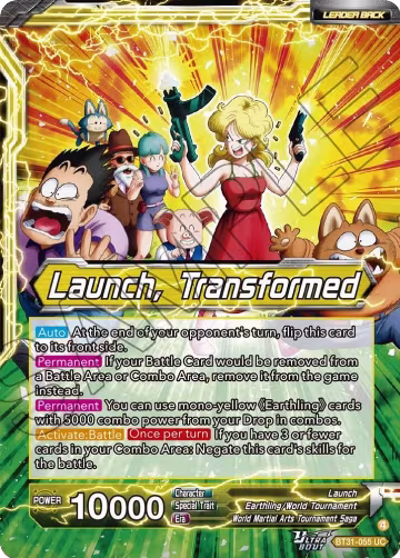 Launch // Launch, Transformed (BT31-055), Impact Beyond Dimensions — DB Super card price