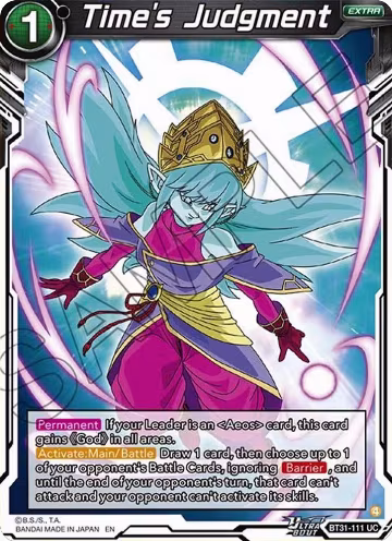 Time's Judgment (BT31-111), Impact Beyond Dimensions — DB Super card price