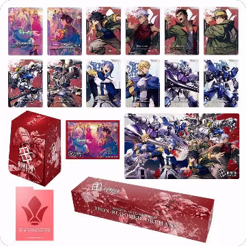 [PB02] Gundam Card Game Premium Accessory Set - Mobile Suit Gundam: Iron-Blooded Orphans, Gundam Promotional Cards — Gundam card price