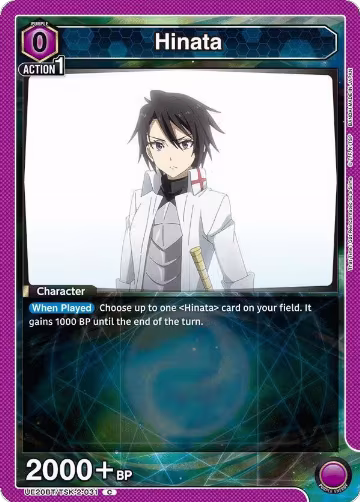 Hinata (031) (Box Topper Foil) (UE20BT/TSK-2-031), That Time I Got Reincarnated as a Slime — Union Arena card price