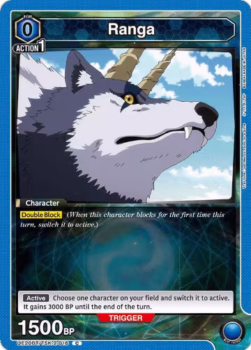 Ranga (016) (Box Topper Foil) (UE20BT/TSK-2-016), That Time I Got Reincarnated as a Slime — Union Arena card price