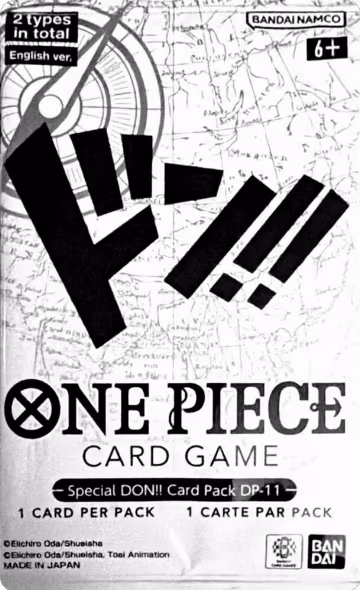 Special DON!! Card Pack DP-11, The Time of Battle — One Piece sealed product price