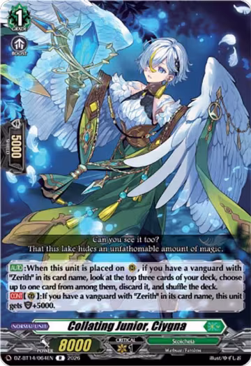 Collating Junior, Ciygna (DZ-BT14/064EN), DZ-BT14: Envoys of the Crimson Moon — Vanguard card price