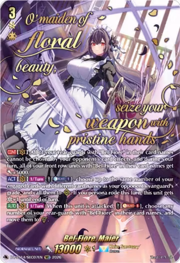 Bel-Fiore, Maier (SEC) (DZ-BT14/SEC07EN), DZ-BT14: Envoys of the Crimson Moon — Vanguard card price