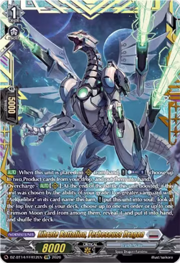 Librate Battalion, Ferbeseuss Dragon (FFR) (DZ-BT14/FFR12EN), DZ-BT14: Envoys of the Crimson Moon — Vanguard card price