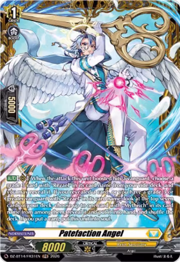Patefaction Angel (FR) (DZ-BT14/FR31EN), DZ-BT14: Envoys of the Crimson Moon — Vanguard card price