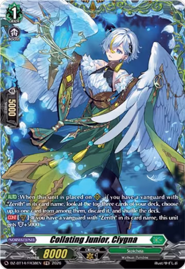 Collating Junior, Ciygna (FR) (DZ-BT14/FR38EN), DZ-BT14: Envoys of the Crimson Moon — Vanguard card price