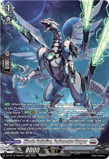 Librate Battalion, Ferbeseuss Dragon (SR) (DZ-BT14/SR20EN), DZ-BT14: Envoys of the Crimson Moon — Vanguard card price