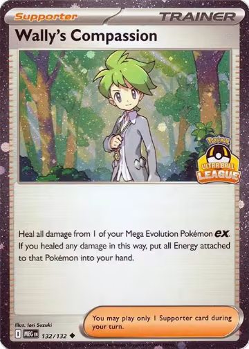 Wally's Compassion - 132/132 (Ultra Ball League) (132/132), Southeast Asia Exclusives — Pokémon card price