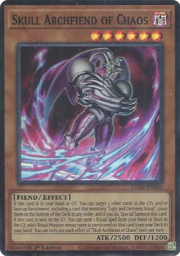 Skull Archfiend of Chaos (CORI-EN002), Chaos Origins — Yu-Gi-Oh! card price