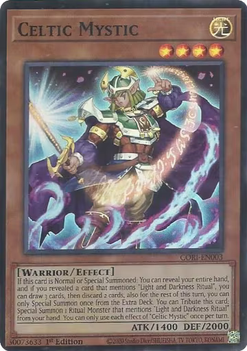 Celtic Mystic (CORI-EN003), Chaos Origins — Yu-Gi-Oh! card price