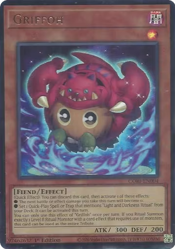 Griffoh (CORI-EN004), Chaos Origins — Yu-Gi-Oh! card price