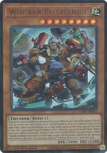 Whisker Blitzclique (CORI-EN010), Chaos Origins — Yu-Gi-Oh! card price