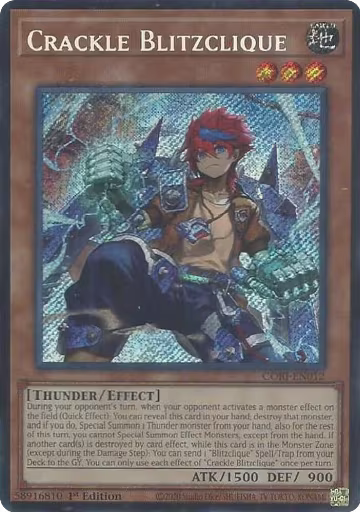 Crackle Blitzclique (CORI-EN012), Chaos Origins — Yu-Gi-Oh! card price