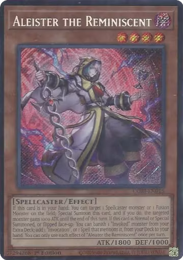 Aleister the Reminiscent (CORI-EN015), Chaos Origins — Yu-Gi-Oh! card price