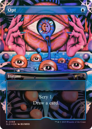 Opt (2068) (Rainbow Foil) (2068), Secret Lair Drop Series — Magic card price