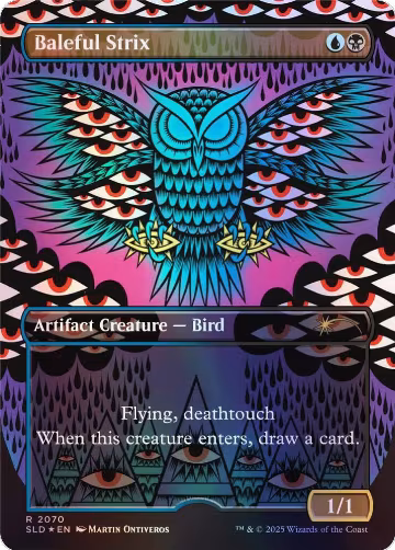 Baleful Strix (2070) (Rainbow Foil) (2070), Secret Lair Drop Series — Magic card price