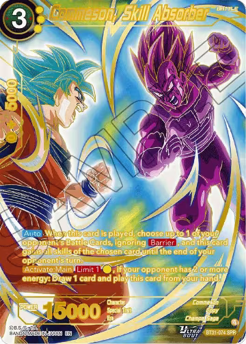 Commeson, Skill Absorber (SPR) (BT31-074), Impact Beyond Dimensions — DB Super card price