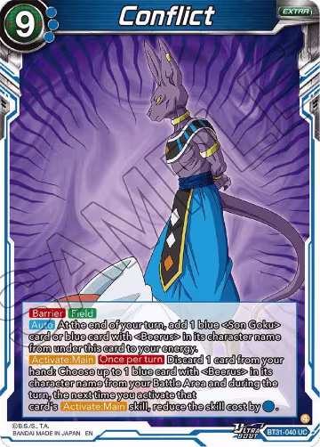 Conflict (BT31-040), Impact Beyond Dimensions — DB Super card price