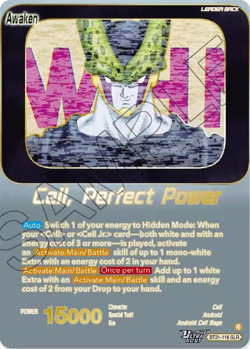 Cell // Cell, Perfect Power (SLR) (BT31-116), Impact Beyond Dimensions — DB Super card price