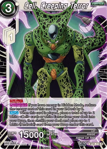 Cell, Creeping Terror (BT31-119), Impact Beyond Dimensions — DB Super card price