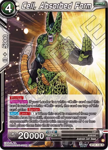 Cell, Absorbed Form (BT31-130), Impact Beyond Dimensions — DB Super card price