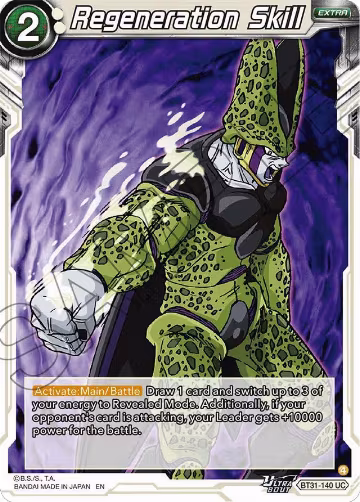 Regeneration Skill (BT31-140), Impact Beyond Dimensions — DB Super card price