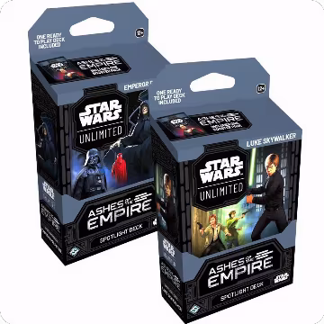 Ashes of the Empire - Spotlight Deck Pair: Emperor Palpatine & Luke Skywalker, Ashes of the Empire — Star Wars card price