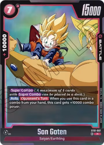 Son Goten - ST01-007 (ST01-007), Story Booster 01 — DB Fusion card price