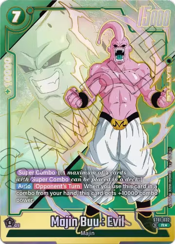Majin Buu : Evil - ST01-032 (Alternate Art) (ST01-032), Story Booster 01 — DB Fusion card price