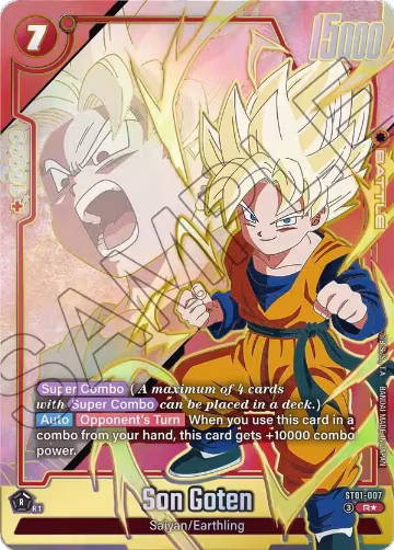 Son Goten - ST01-007 (Alternate Art) (ST01-007), Story Booster 01 — DB Fusion card price